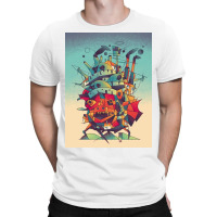 Moving Castle T-shirt | Artistshot