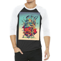 Moving Castle 3/4 Sleeve Shirt | Artistshot