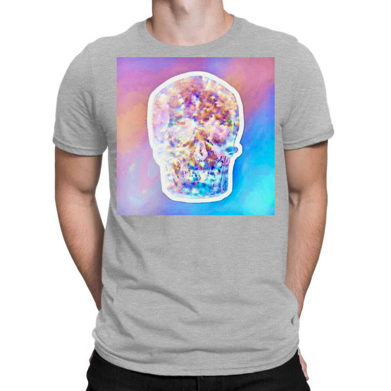 Holograph Skull Poster Boy T-Shirt by persiefennink | Artistshot