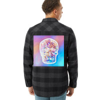 Holograph Skull Poster Boy Flannel Shirt | Artistshot