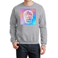 Holograph Skull Poster Boy Crewneck Sweatshirt | Artistshot