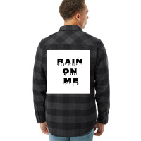 Rain On Me Poster Stars Flannel Shirt | Artistshot