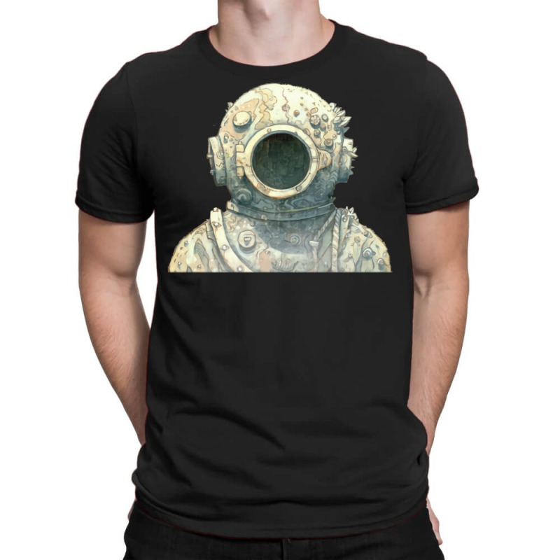 Deep Sea Diver T-Shirt by elkiingahiroo | Artistshot