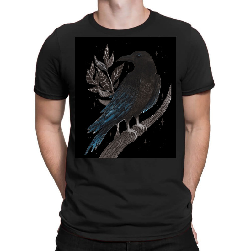 Raven Classic Poster 70s T-Shirt by persiefennink | Artistshot