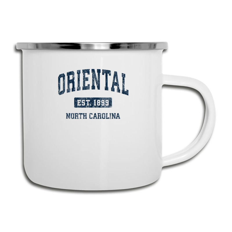 Oriental North Carolina Nc Vintage Athletic Sports Design Camper Cup | Artistshot