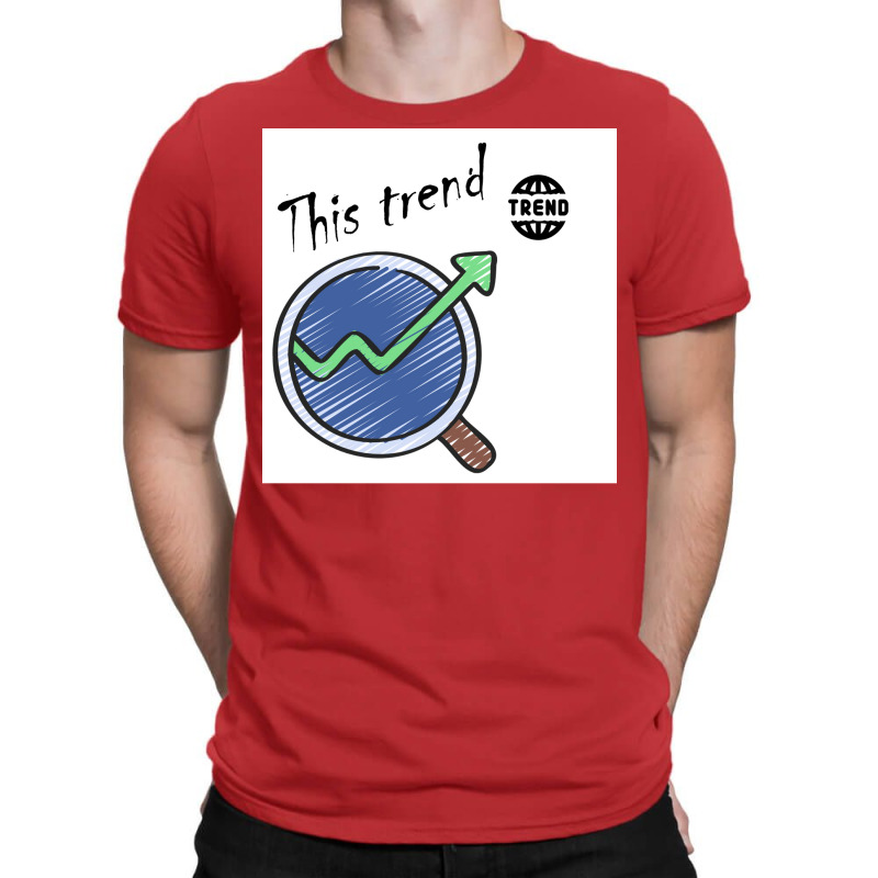 This Trend Poster Green T-Shirt by persiefennink | Artistshot