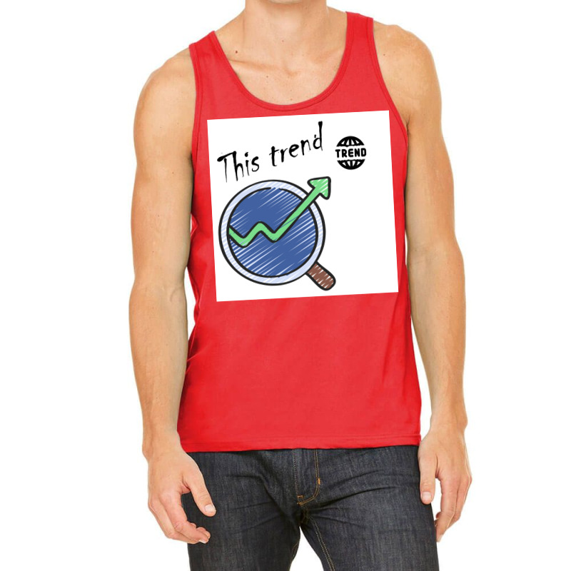 This Trend Poster Green Tank Top by persiefennink | Artistshot