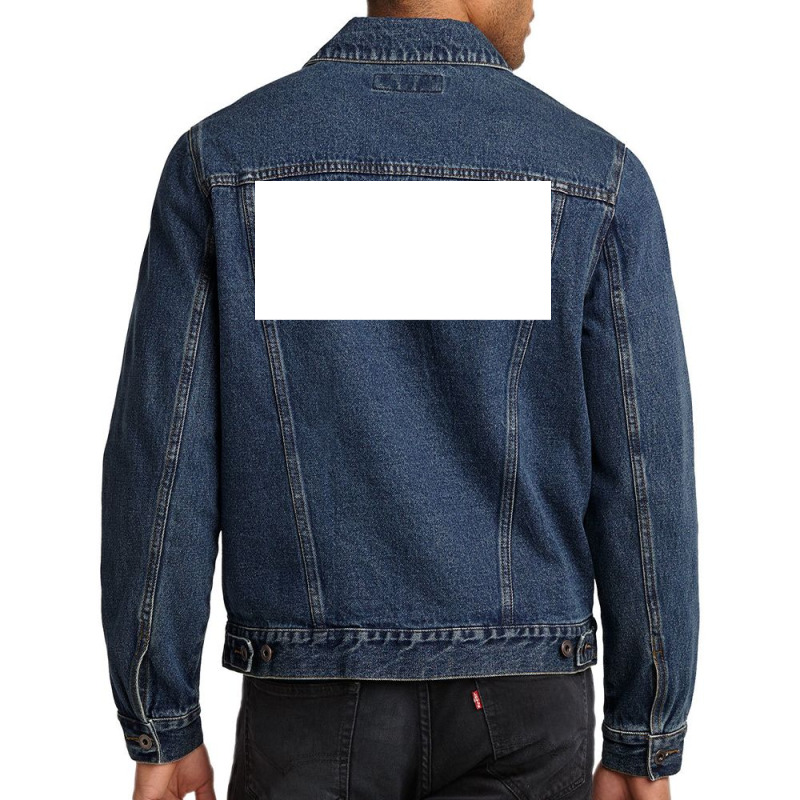 Silence Poster Love Men Denim Jacket | Artistshot