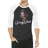 Sam Elliott As Wade Garrett From Roadhouse 3/4 Sleeve Shirt | Artistshot