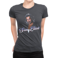 Sam Elliott As Wade Garrett From Roadhouse Ladies Fitted T-shirt | Artistshot