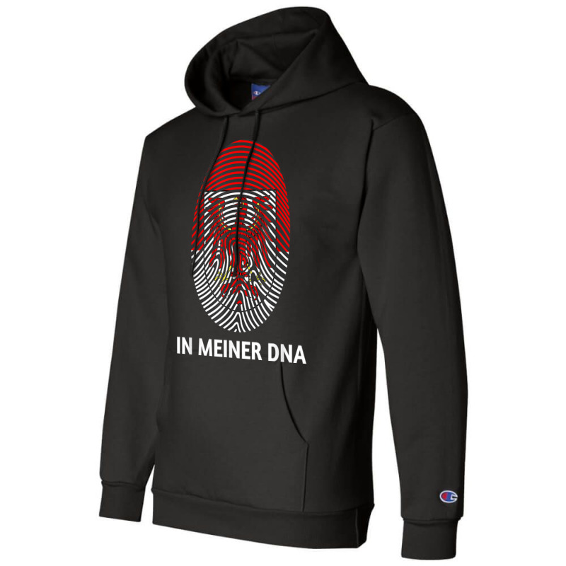 Brandenburg In Meine Dna Flag Fingerprint T Shirt Champion Hoodie by barrydygertkkx | Artistshot