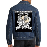 Womenehlers Danlos Syndrome Poster Summer Men Denim Jacket | Artistshot