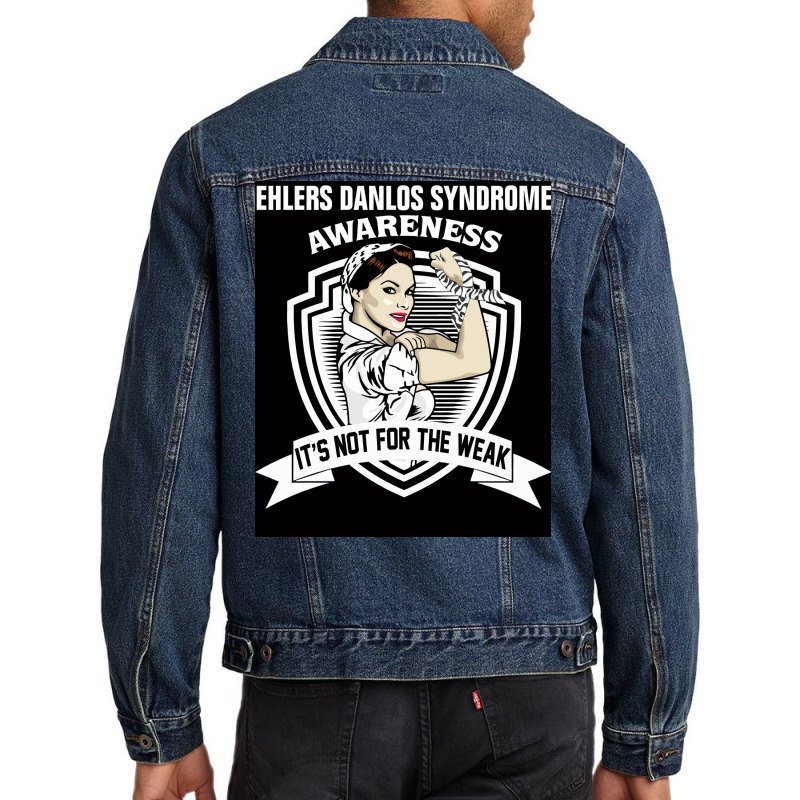 Womenehlers Danlos Syndrome Poster Summer Men Denim Jacket | Artistshot