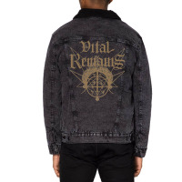 Vital Remains   70s Unisex Sherpa-lined Denim Jacket | Artistshot