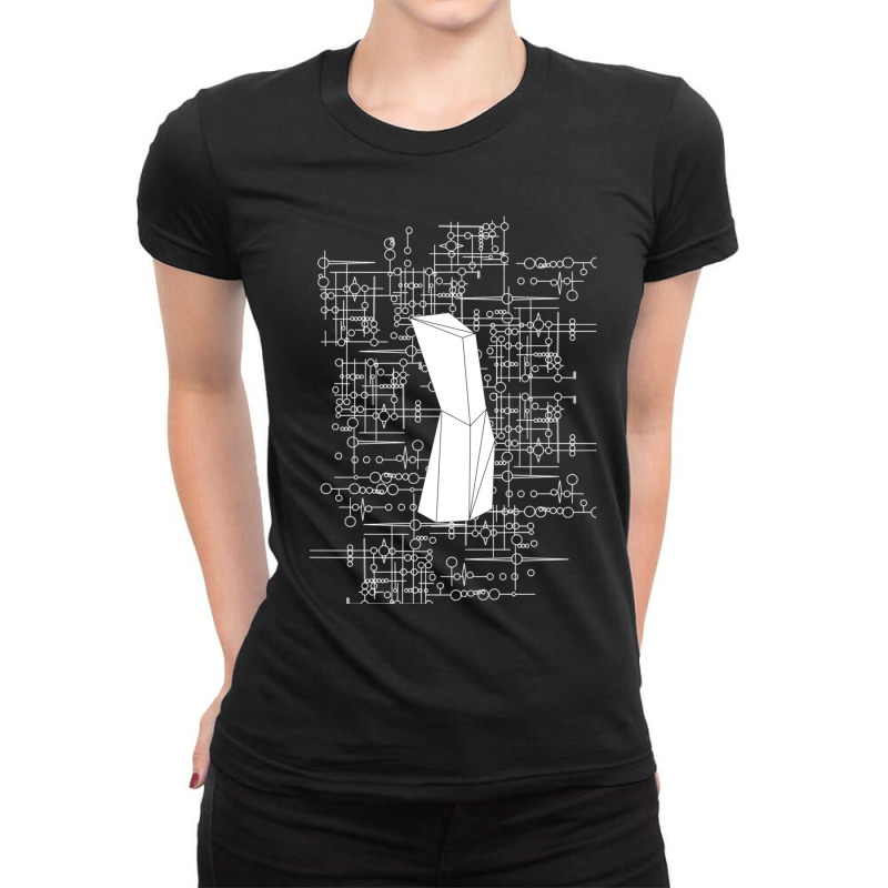 Obelisk  The White Diviner The 1 Ladies Fitted T-Shirt by DesmondBalts | Artistshot