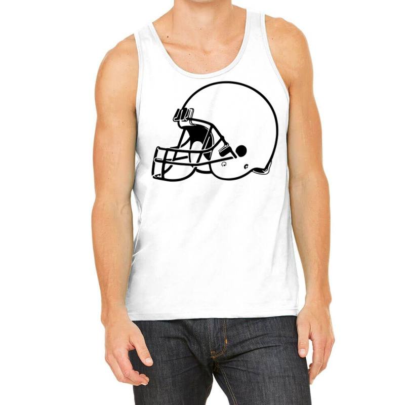 Football Helmet Tank Top by elkiingahiroo | Artistshot