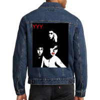 Yeah Yeah Yeahs In Black And White Classic  Humor Men Denim Jacket | Artistshot