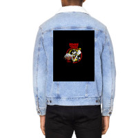 The Power Is Back Graphic  E Unisex Sherpa-lined Denim Jacket | Artistshot