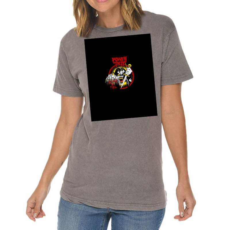 The Power Is Back Graphic  E Vintage T-shirt | Artistshot