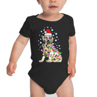 Dalmatian Dog Funny Cute Christmas Lights Puppy Lover T Shirt Baby Bodysuit | Artistshot