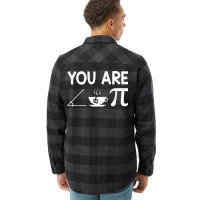 Cutie Pie Acute Tea Pie Funny Pi Day Math Teacher T Shirt Flannel Shirt | Artistshot