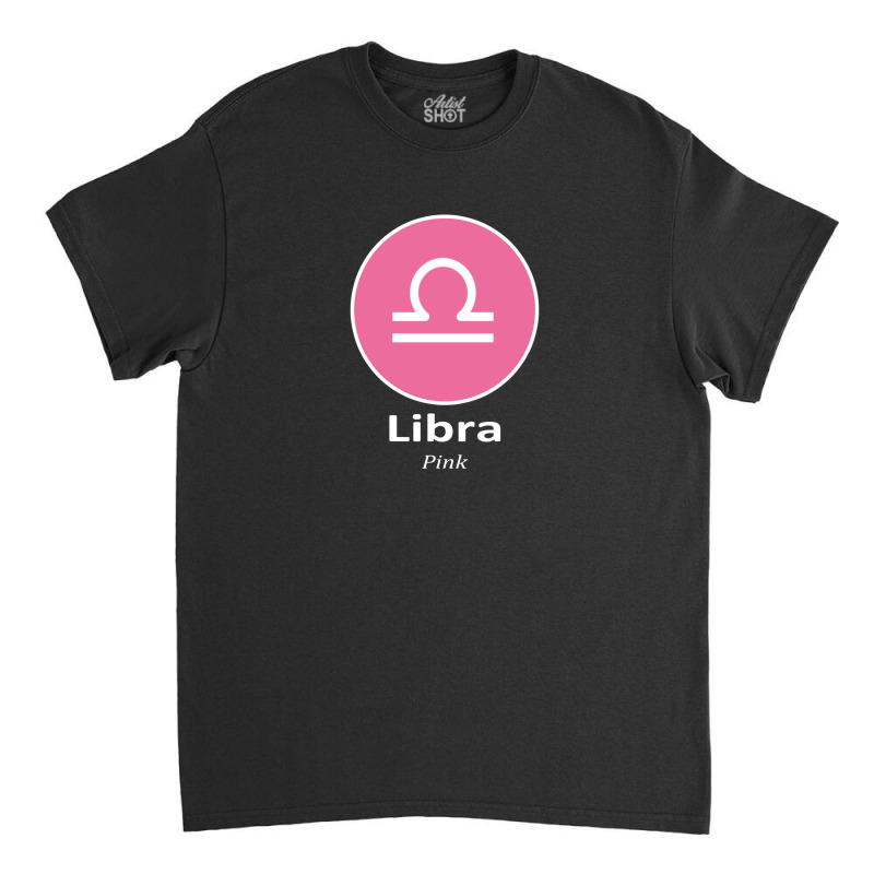 Libra Pink Nft And Metaverse Classic T-shirt by manishjyotistore | Artistshot