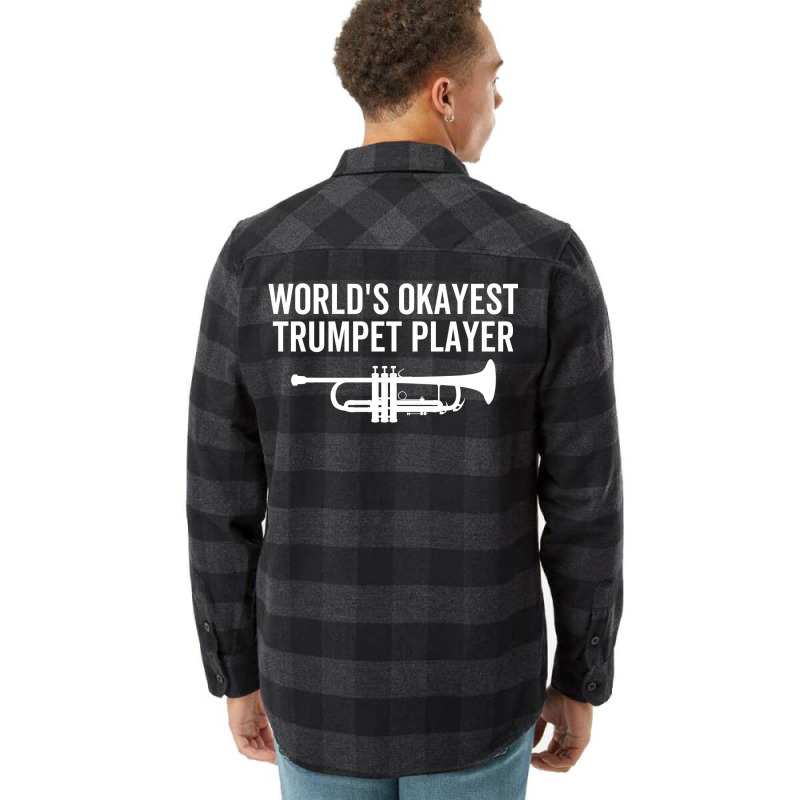 Worlds Okayest Trumpet Player Active  Aesthetic Flannel Shirt by horathmheannj | Artistshot