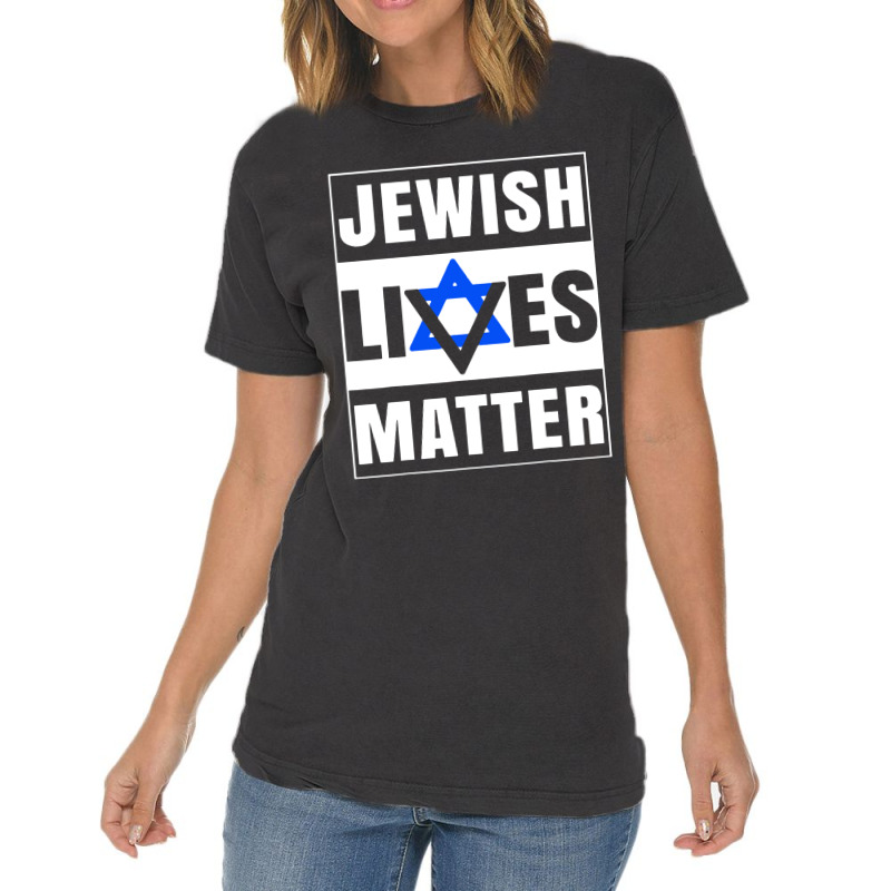 Jewish Lives Matter Vintage T-shirt | Artistshot