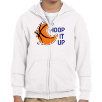 Hoop It Up Youth Zipper Hoodie | Artistshot