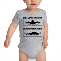 First Lap Of Butterfly Second Lap Of Butterfly T Shirt Baby Bodysuit | Artistshot