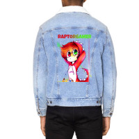 Raptorgamer Is Here Camiseta Unisex Sherpa-lined Denim Jacket | Artistshot