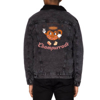 But First Champurrado Funny Mexican Holiday Christmas T Shirt Unisex Sherpa-lined Denim Jacket | Artistshot