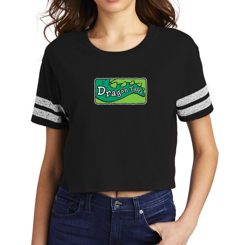 Graphic Dragon Tales 1 Scorecard Crop Tee by JohannaMay | Artistshot