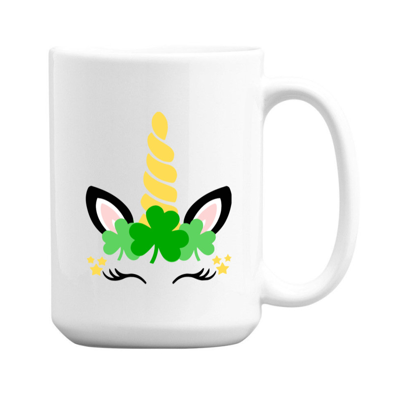 St Patricks Day Unicorn 15 Oz Coffee Mug | Artistshot