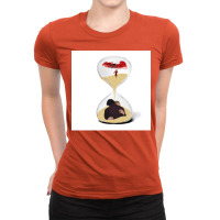 Bellamy And E Running Out Of Time Poster Boy Ladies Fitted T-shirt | Artistshot