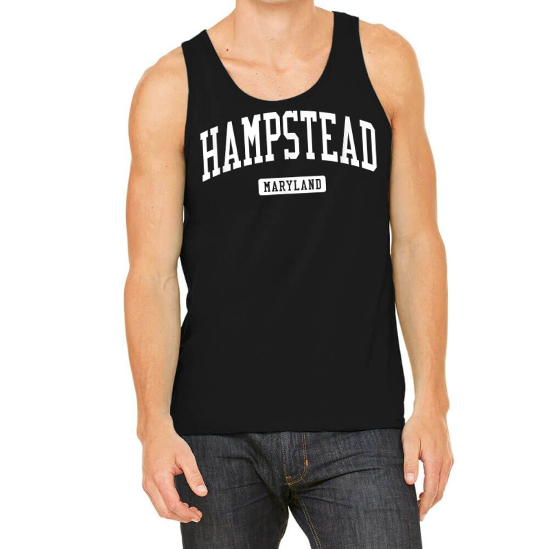 Hampstead Maryland Md Vintage Athletic Sports Design T Shirt Tank Top | Artistshot