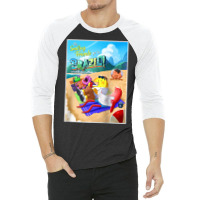 The Smiling Friends Go To Brazil! Raglan Baseball Tee 3/4 Sleeve Shirt | Artistshot