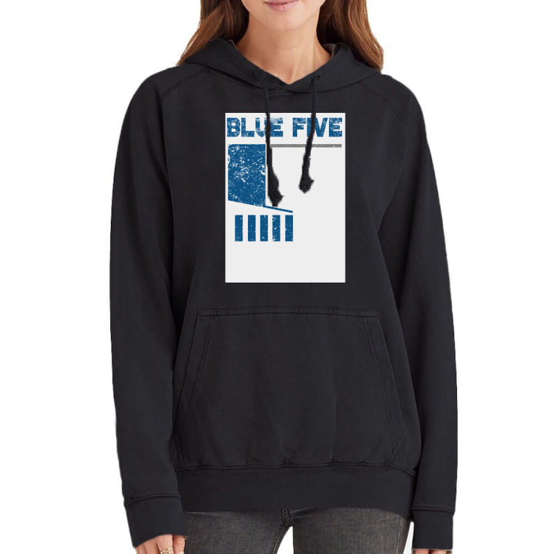 Blue 5 Poster Girl Vintage Hoodie by wusuaamorvinc | Artistshot