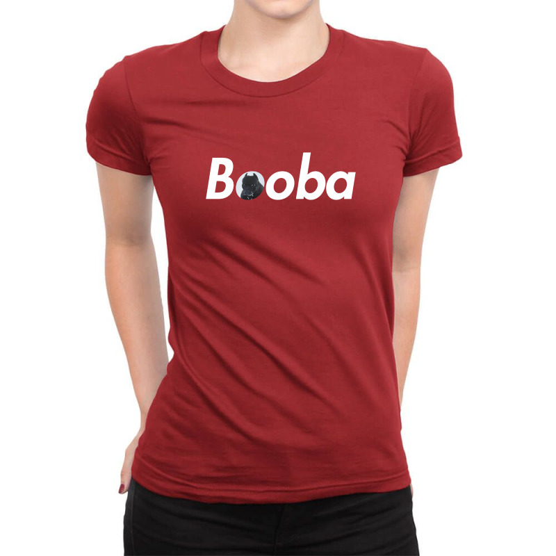 Booba Freestyle Ladies Fitted T-Shirt by hose white | Artistshot