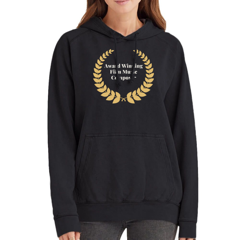 Award Winning Film Music Composer Classic Cool Love Vintage Hoodie | Artistshot