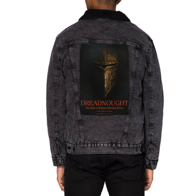 Dreadnought Proof Of Concept Film Backer Colour Classic Cute Trending Unisex Sherpa-lined Denim Jacket | Artistshot