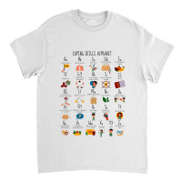 Coping Skills Alphabet Mental Health Awareness Counselor Classic T-shirt | Artistshot