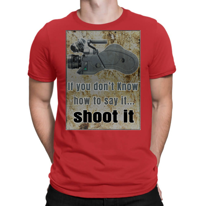 If You Dont Know How You Say It ... Shoot It Classic  80s Hipster T-shirt | Artistshot