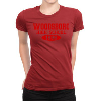 Scream Woodsboro High School Ladies Fitted T-shirt | Artistshot