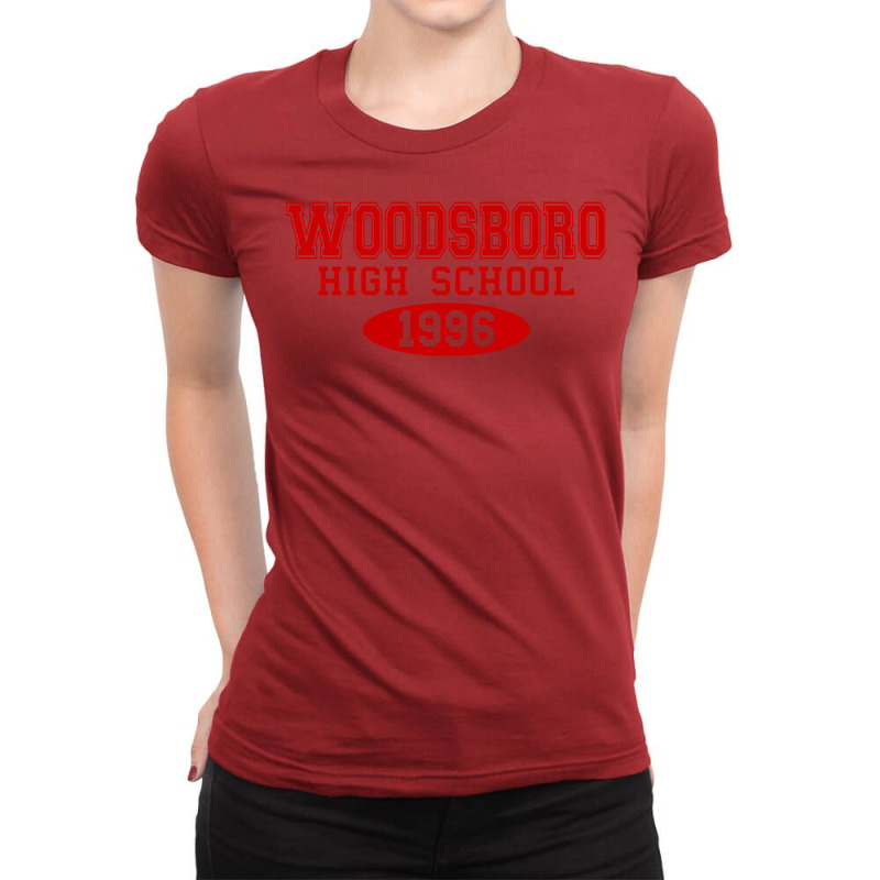 Scream Woodsboro High School Ladies Fitted T-Shirt by kalosseerma1 | Artistshot