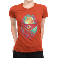 The Scream Before Christmas Ladies Fitted T-shirt | Artistshot