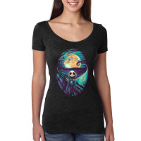 The Scream Before Christmas Women's Triblend Scoop T-shirt | Artistshot