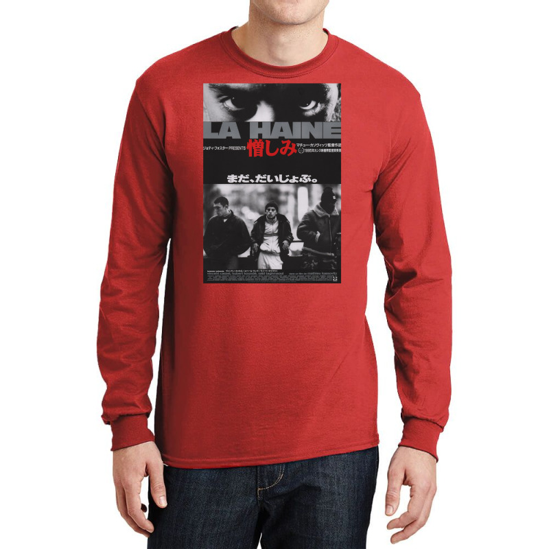 Japanese La Haine Classic  Aesthetic Love Long Sleeve Shirts | Artistshot