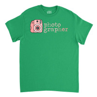 Shes A Photographer Instant Film Retro Camera Classic 80s Travel Classic T-shirt | Artistshot