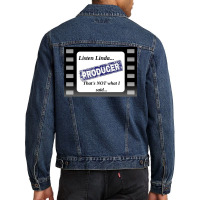 Listen Linda... Classic Cute Boy Men Denim Jacket | Artistshot